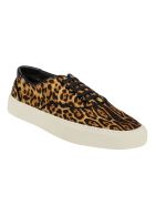 Saint Laurent Venice Low Top Sneakers Saint Laurent Venice Low Top Sneakers - Natural/Black