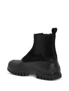 Diemme Balbi Black Suede And Rubber Boots Diemme Balbi Black Suede And Rubber Boots - Black