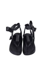 Ash Vince 01 Flats In Black Leather Ash Vince 01 Flats In Black Leather - black