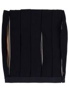 Burberry Amelia Pleated Wool Skirt Burberry Amelia Pleated Wool Skirt - Blu