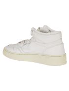 Autry High-cut Logo Patched Sneakers - Bianco