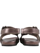 Gallucci Brown Sandals For Kids Gallucci Brown Sandals For Kids - Brown
