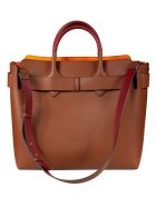 Burberry Belt Applique Tote Burberry Belt Applique Tote - Brown