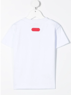 Logo-printed T-shirt GCDS Mini Logo-printed T-shirt - Bianco