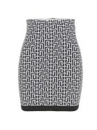 Balmain Skirt Balmain Skirt - Bianco e Nero