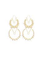 Patou Double Circle Earrings Patou Double Circle Earrings - GOLD SILVER (Gold)
