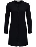 Antonelli Black Orazio Dress In Wool Blend Antonelli Black Orazio Dress In Wool Blend - Black