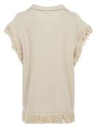 Alanui Fringe Detail Top Alanui Fringe Detail Top - Grey