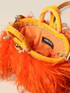 Sikuly Mini Bag Coffa Bag Piume Orange P. Sikuly With Feathers Sikuly Mini Bag Coffa Bag Piume Orange P. Sikuly With Feathers - Multicolor