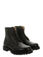 Church's Coalport 2 - Hammered Leather Lace-up Boot Church's Coalport 2 - Hammered Leather Lace-up Boot - Black