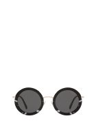 Miu Miu Miu Miu Mu 59us Havana Black / White Sunglasses Miu Miu Miu Miu Mu 59us Havana Black / White Sunglasses - HAVANA BLACK / WHITE