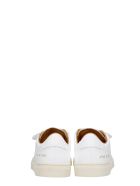 Common Projects Achille Veltro Sneakers In White Leather Common Projects Achille Veltro Sneakers In White Leather - white