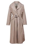 Pink Technical Fabric Coat Max Mara Pink Technical Fabric Coat - Beige