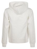 Y-3 Rear Logo Zipped Hoodie Y-3 Rear Logo Zipped Hoodie - WHITE