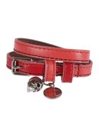 Double-wrap Bracelet Alexander McQueen Double-wrap Bracelet - Brightpinkred