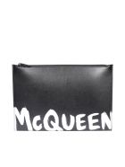 Alexander Mcqueen Logo Pouch Alexander McQueen Logo Pouch - Black