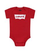 Levi's Red Set For Babykids With Logo Levi's Red Set For Babykids With Logo - Red
