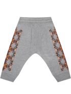 Burberry Grey Sweatpant For Baby Kids With Bears Burberry Grey Sweatpant For Baby Kids With Bears - Grey