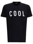 Dsquared2 Cotton T-shirt With Logo Print Dsquared2 Cotton T-shirt With Logo Print - Black