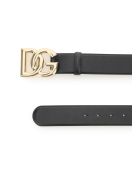 Dolce & Gabbana Smooth Calfskin Belt Dolce & Gabbana Smooth Calfskin Belt - Nero