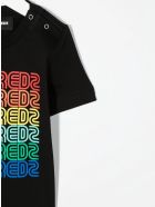 Newborn Black D2kids Rainbow Logo T-shirt Dsquared2 Newborn Black D2kids Rainbow Logo T-shirt