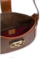 Etro Pegaso Shoulder Bag In Paisley Printed Leather Etro Pegaso Shoulder Bag In Paisley Printed Leather - Brown