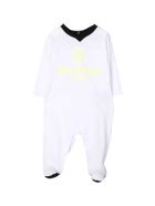 Balmain White Newborn Set Balmain White Newborn Set - Bianco/giallo