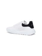 Alexander McQueen Oversize Sneakers In White Leather Alexander McQueen Oversize Sneakers In White Leather - White/black