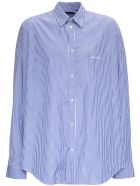 Balenciaga Cocoon Swing Poplin Shirt Balenciaga Cocoon Swing Poplin Shirt - Light blue