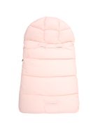 Moncler Pink Sleeping-bag For Baby Girl With Logo Moncler Pink Sleeping-bag For Baby Girl With Logo - Pink