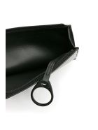 Alexander McQueen Graffiti Logo Pouch Alexander McQueen Graffiti Logo Pouch - BLACK WHITE (Black)