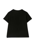 Balmain T-shirt With Print Balmain T-shirt With Print - Nero/bianco