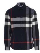 Burberry 'somerton' Shirt Burberry 'somerton' Shirt - Blue