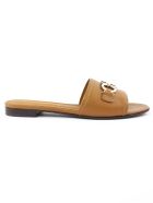 Salvatore Ferragamo Brown Leather Sandal Salvatore Ferragamo Brown Leather Sandal - Cuoio