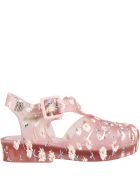 Melissa Pink Sandals For Girl With Daisies Melissa Pink Sandals For Girl With Daisies - Pink