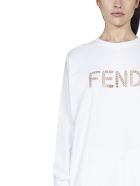 Fendi Fleece Fendi Fleece - White