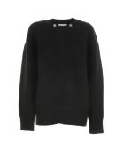 Bottega Veneta Jumper In Black Wool Bottega Veneta Jumper In Black Wool - BLACK