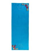 Runner Crochet 130x50 Cm Le Botteghe su Gologone Runner Crochet 130x50 Cm - Cyan