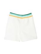 Fendi White Shorts Fendi White Shorts - Bianco/verde
