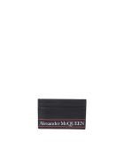 Alexander Mcqueen Logo Cards Holder Alexander McQueen Logo Cards Holder - Black