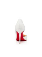 Christian Louboutin White Leather Iriza 85 Pumps Christian Louboutin White Leather Iriza 85 Pumps - WHITE
