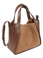 Stella McCartney Studded Logo Tote Stella McCartney Studded Logo Tote - Biscuit