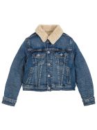 Polo Ralph Lauren Denim Jacket With Teddy Classic Collar Polo Ralph Lauren Denim Jacket With Teddy Classic Collar - Blu