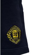 Balenciaga Blue Cotton Bermuda Shorts With Logo Balenciaga Blue Cotton Bermuda Shorts With Logo - Blu