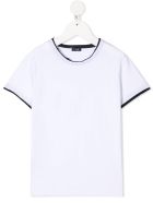 Contrast-trim T-shirt Il Gufo Contrast-trim T-shirt - Bianco