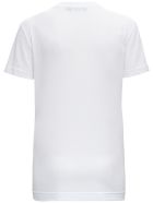 Dolce & Gabbana Cotton T-shirt With Logo Print Dolce & Gabbana Cotton T-shirt With Logo Print - White