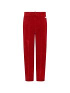Gucci Red Trouser For Kids With Logo Gucci Red Trouser For Kids With Logo - Red