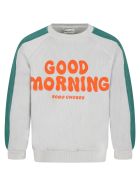 Bobo Choses Multicolor Sweatshirt For Kids With Logo Bobo Choses Multicolor Sweatshirt For Kids With Logo - Grey