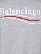 Balenciaga T-shirt Balenciaga T-shirt - Heather grey/white/red
