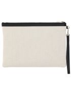 Saint Laurent Rive Gauche Pouch Saint Laurent Rive Gauche Pouch - Lino bianco/nero